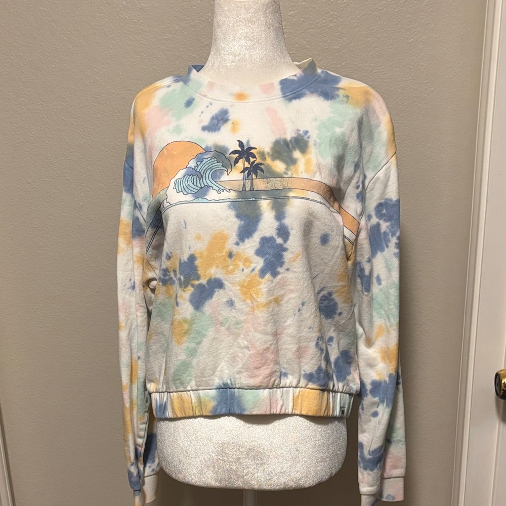 Hurley Tie-Dye Graphic Sweatshirt